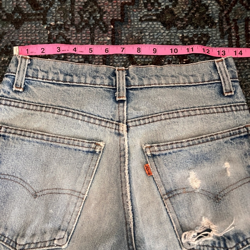 Vintage Levi’s Orange Tab - Light Blue Distressed Jeans